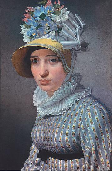 Christoffer Wilhelm Eckersberg Portrat der Anna Maria Magnan